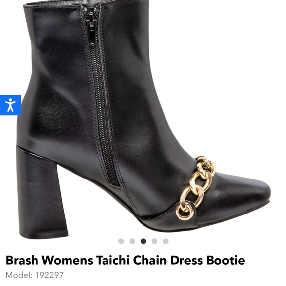 Brash Womens Taichi Chain Dress Bootie - Picture 7 of 9
